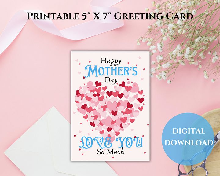 Hearts of Hearts Mother's Day Card product image (1)