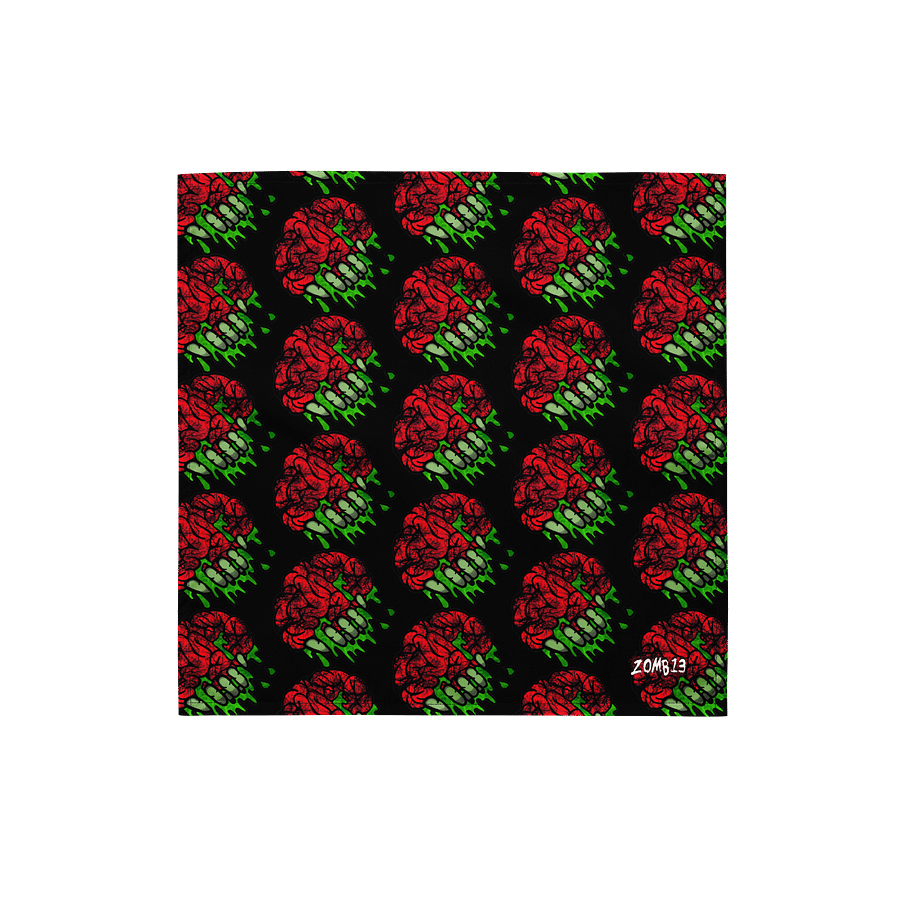 Zombie Brainwave All-Over Bandana product image (1)