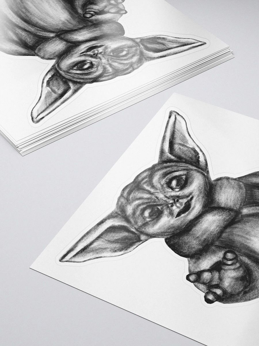 Alien Sketch Sticker product image (5)