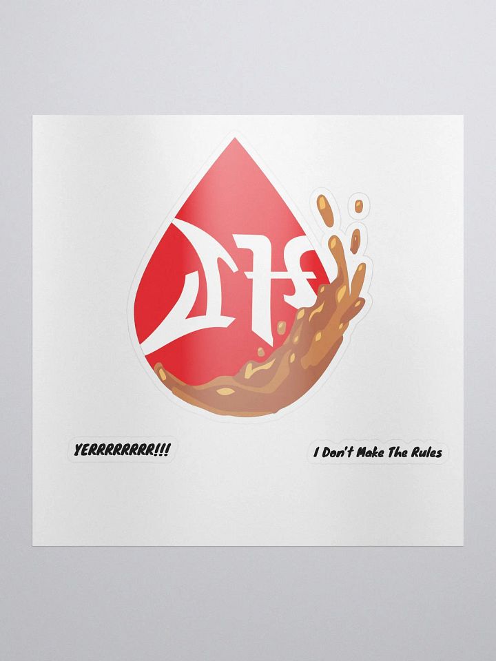Just Hydration Logo stickers product image (1)