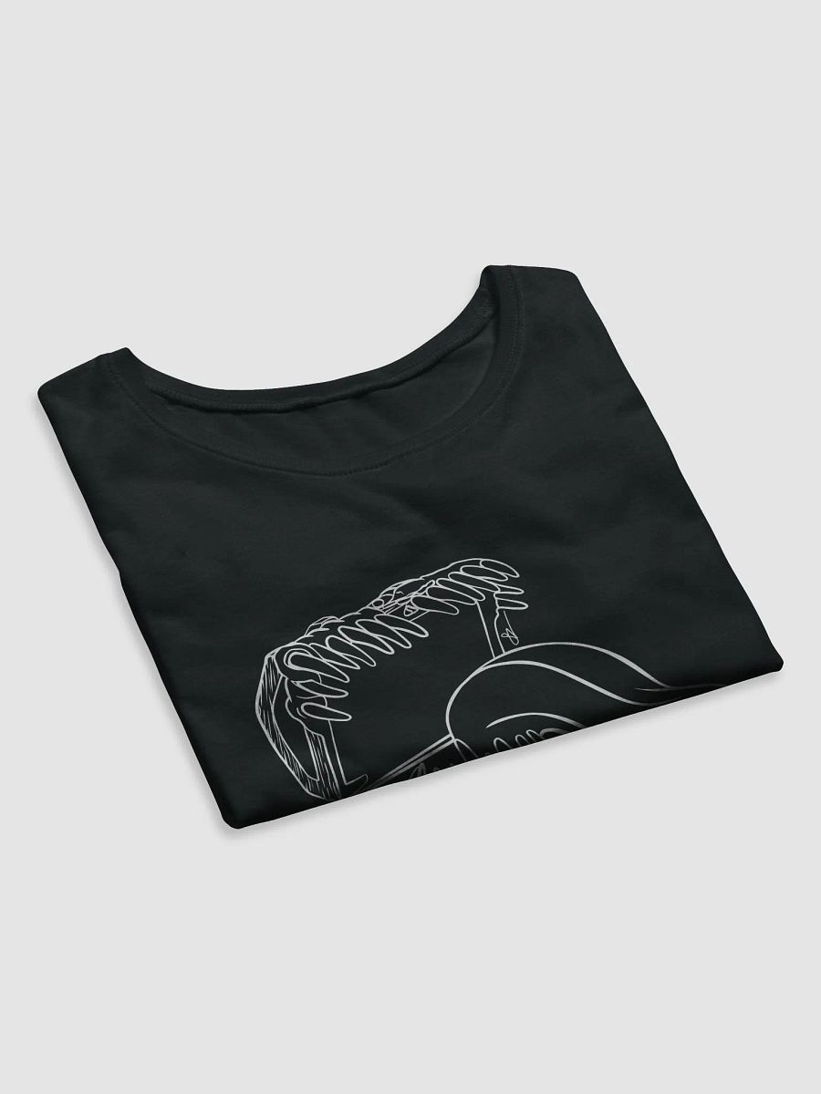 Mimic Chest Crop Top Shirt - White Design product image (4)