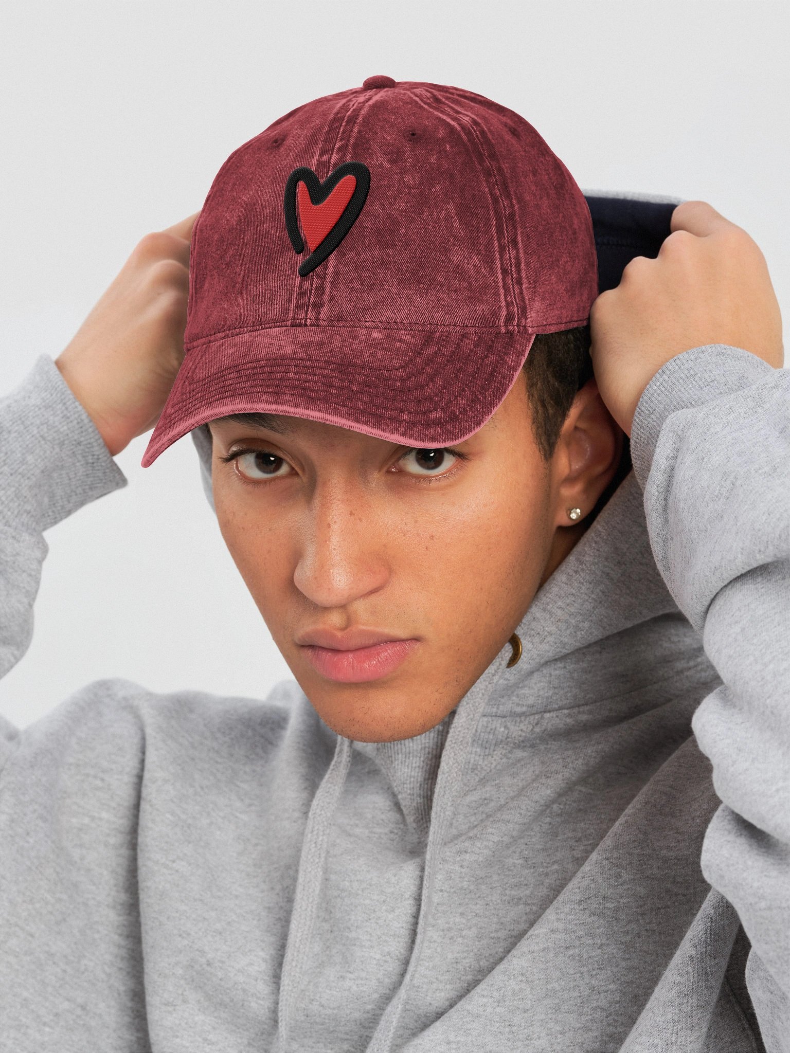 Heart Vintage Dad Hat product image (3)