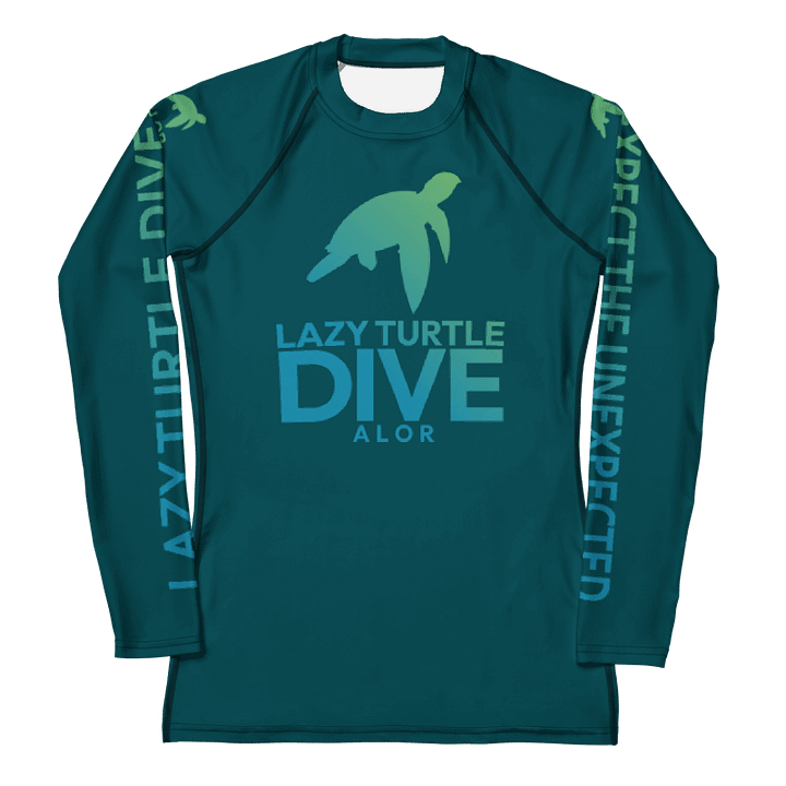 Lazy Turtle Dive - Women's Rashguard product image (1)