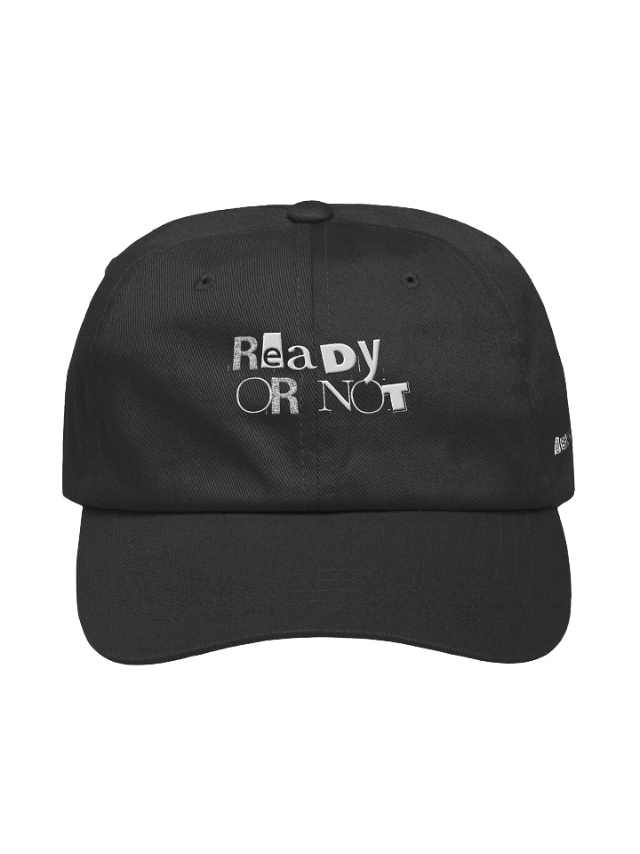 Ready or Not Cap – White Logo product image (1)