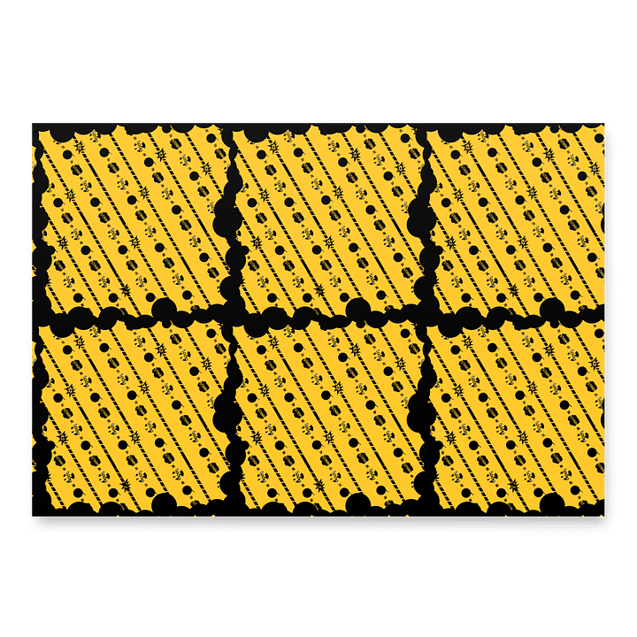 Bomb Pattern Wrapping Paper product image (2)