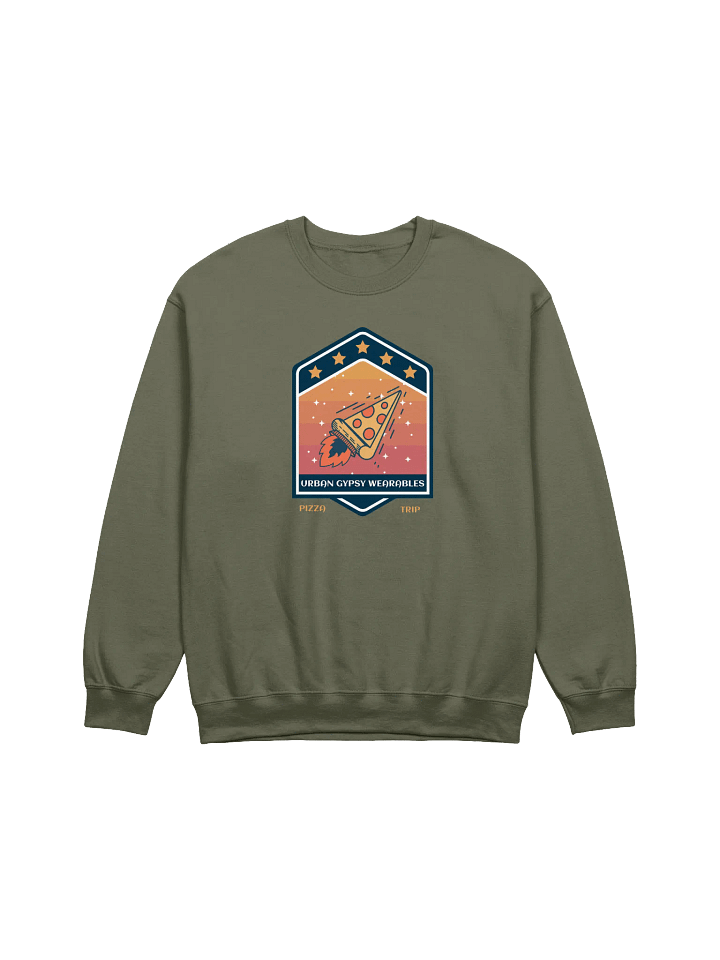 Pizza Rocket Trip Crewneck product image (25)