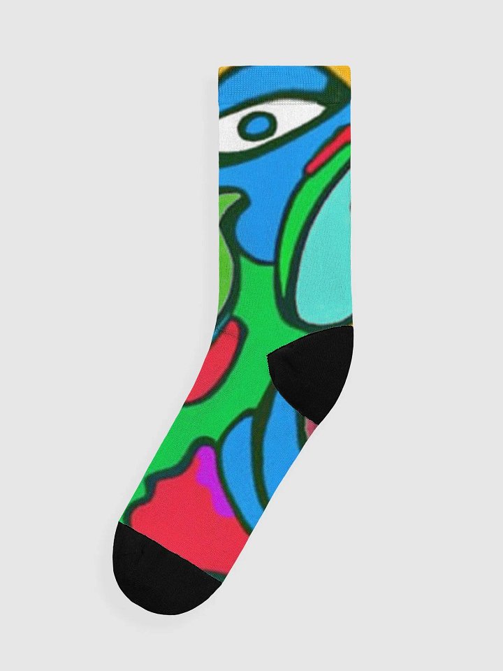 Vibrant Fusion Crew Socks product image (1)