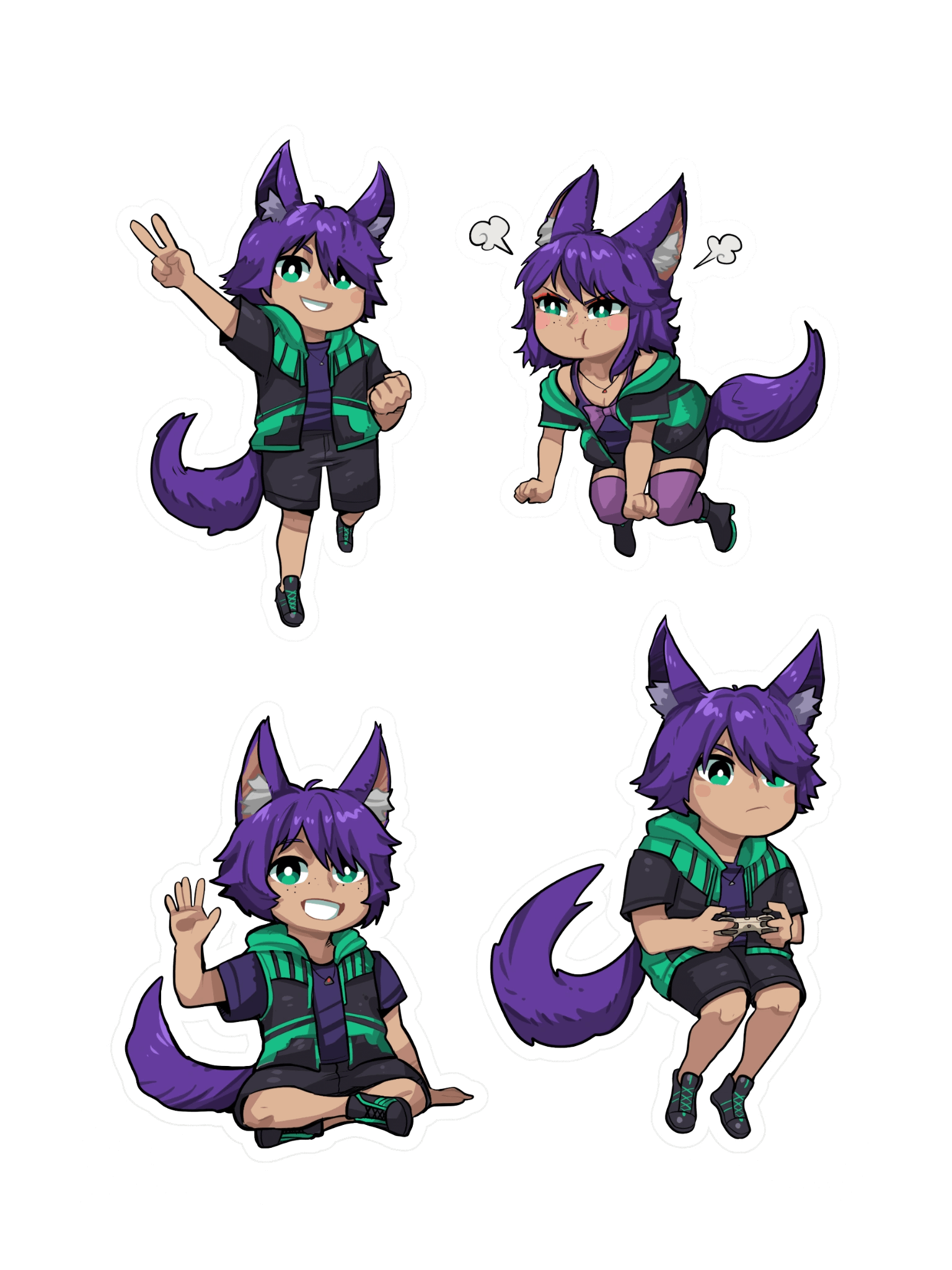 Chibi Ven Sticker Sheet product image (3)