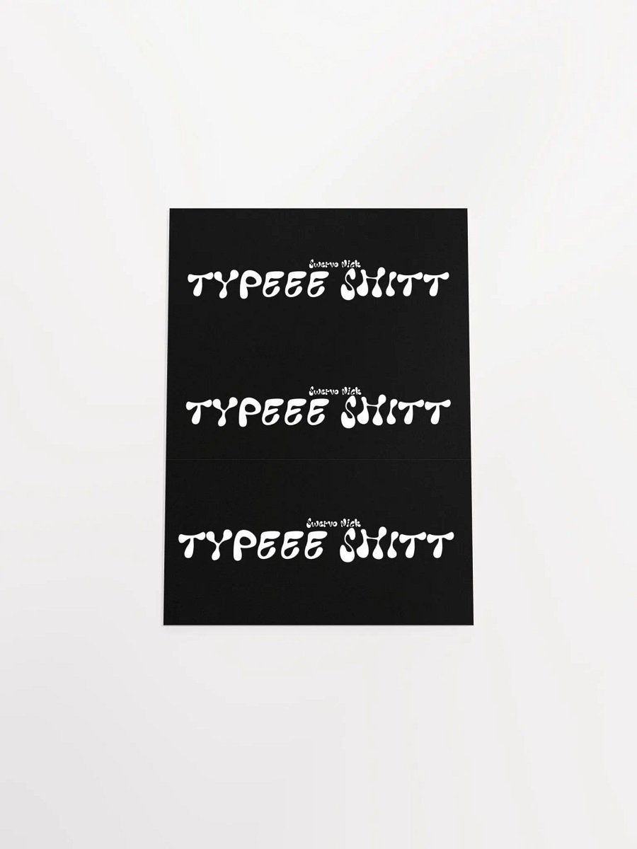 Type Shit POSTER product image (4)