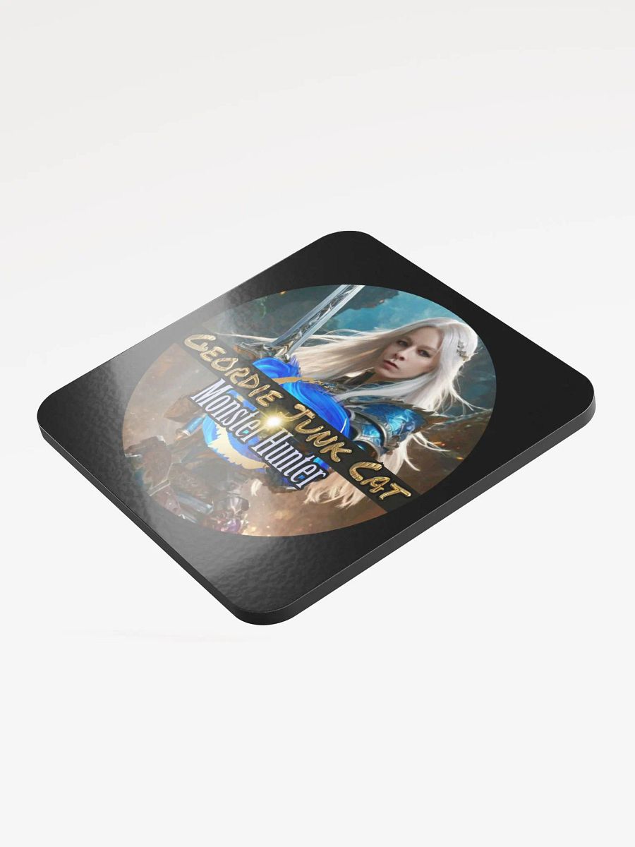 MONSTER SLAYER ONE Drink Coaster (3.74″x 3.74″, US and EU SHIPPING) product image (3)