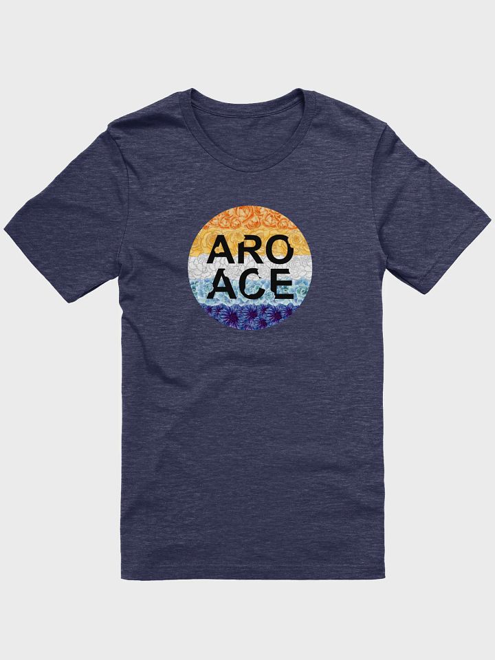 floral aroace t-shirt product image (1)