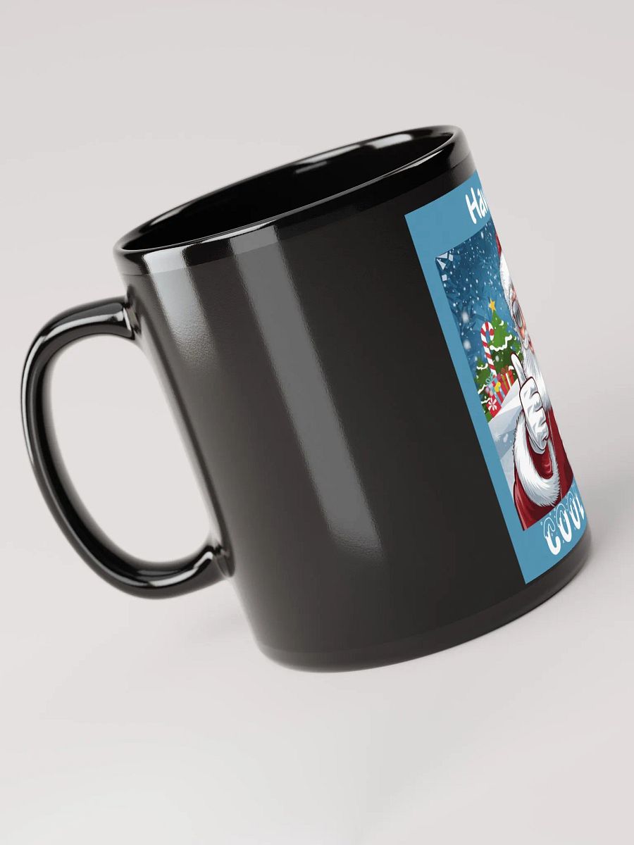 Have a Cool Yule black mug product image (5)
