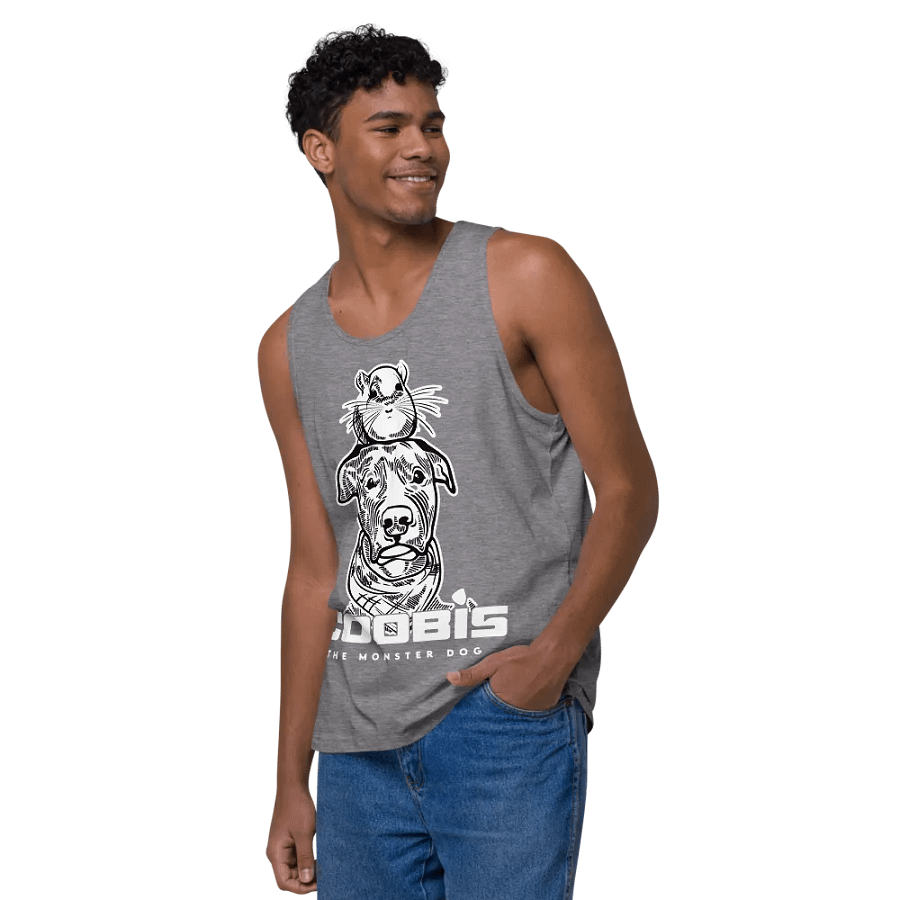 Coobis The Monster Dog Tank Top (With Chinchilla) product image (8)