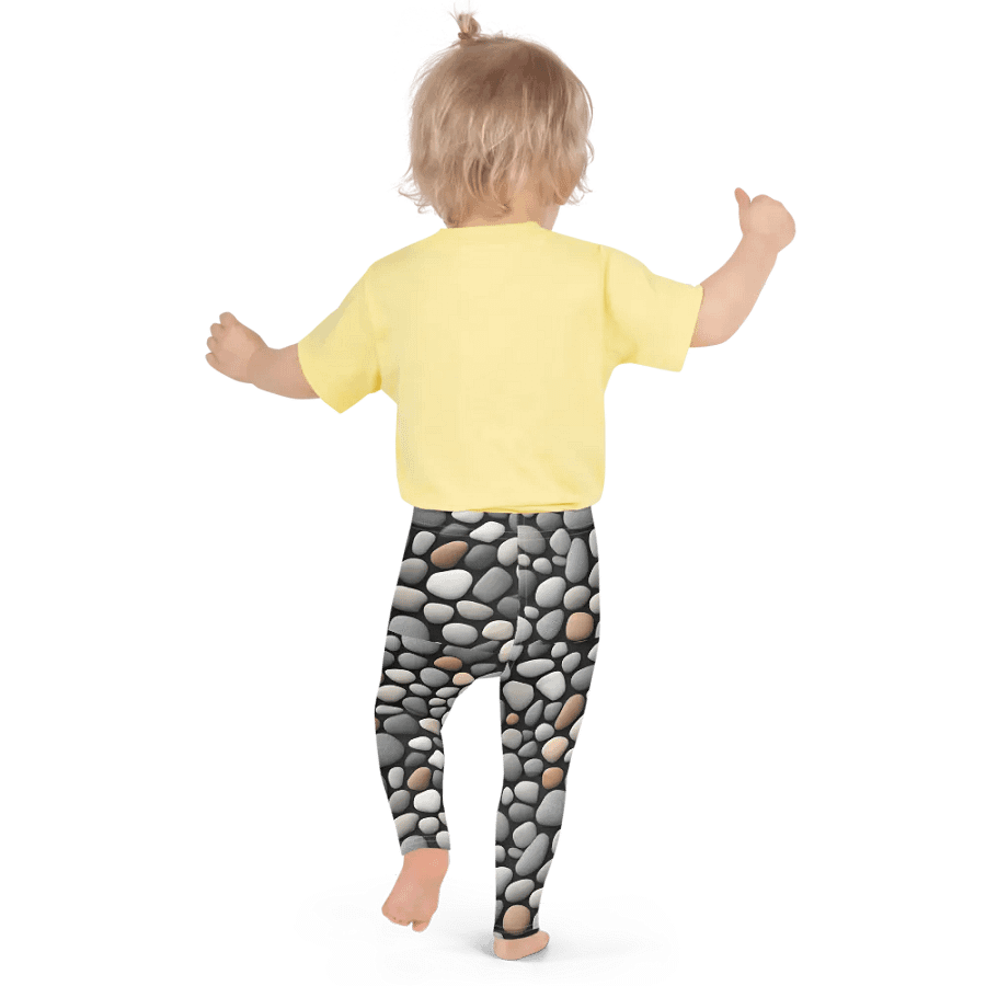 Pebble Paradise Kids Leggings product image (3)