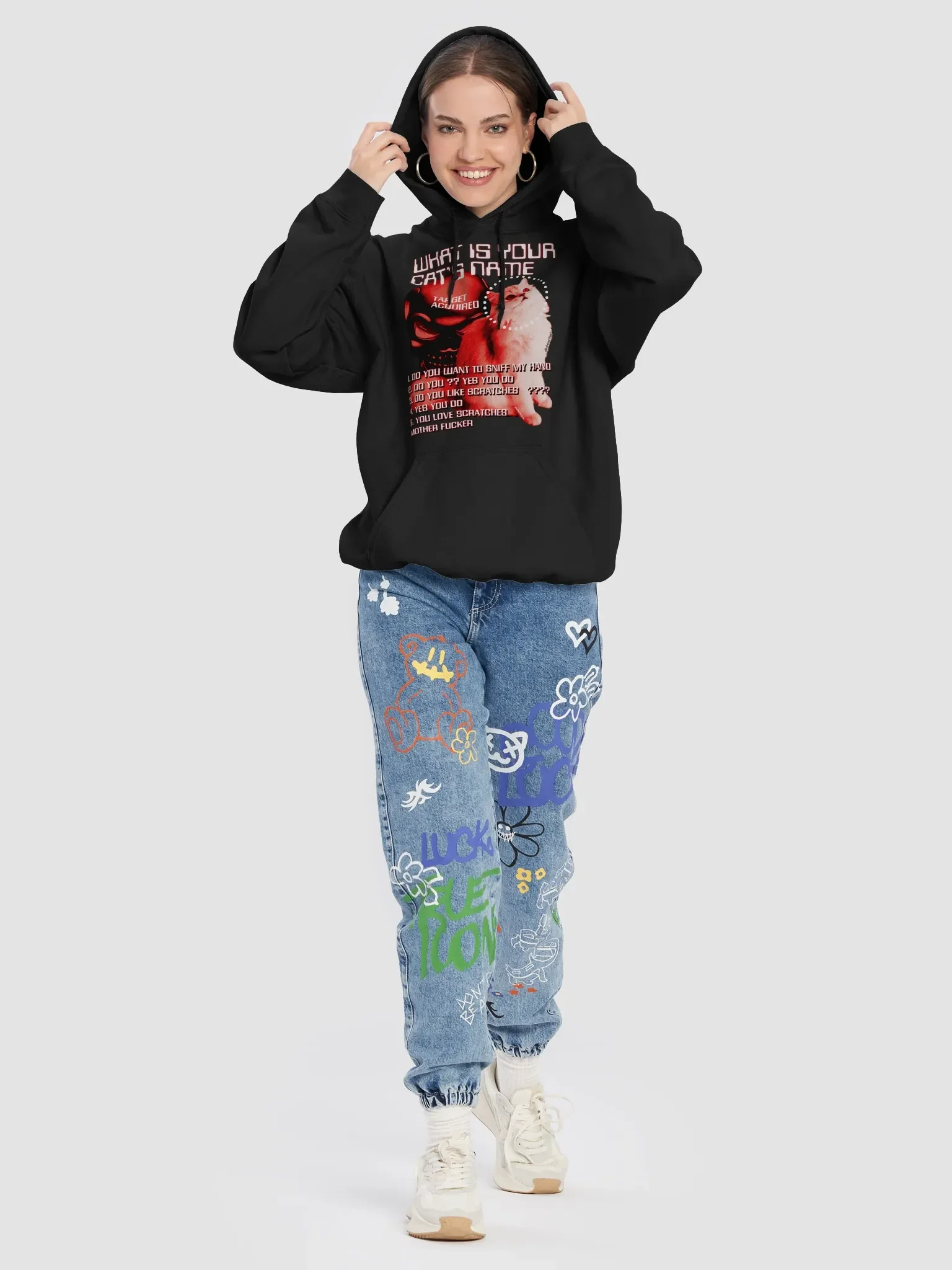 WHAT IS YOUR CATS NAME HOODY product image (8)