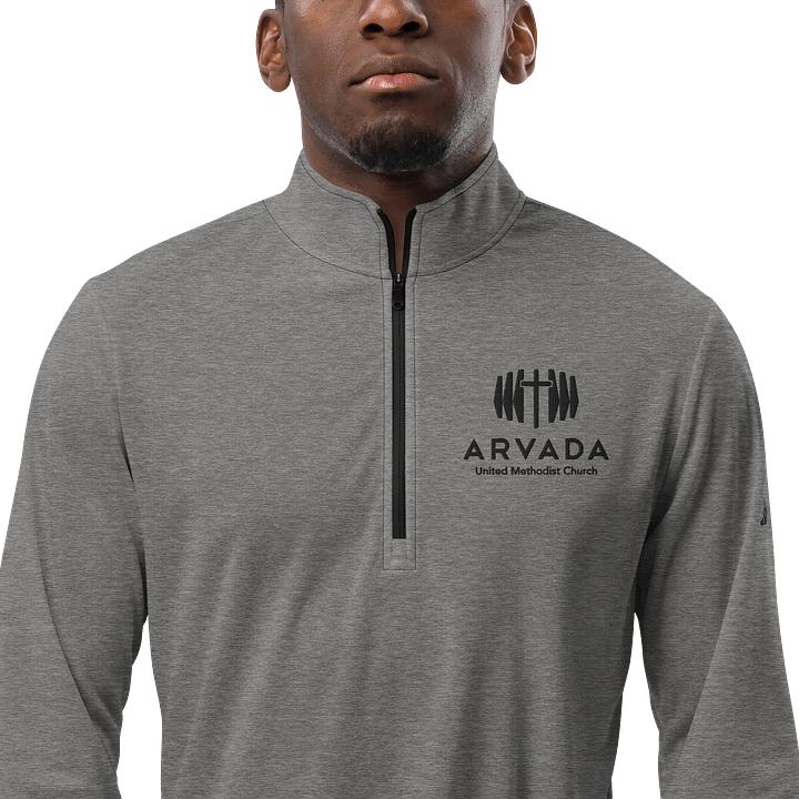 AUMC Logo Lightweight Quarter-Zip Pullover (Adidas) product image (1)