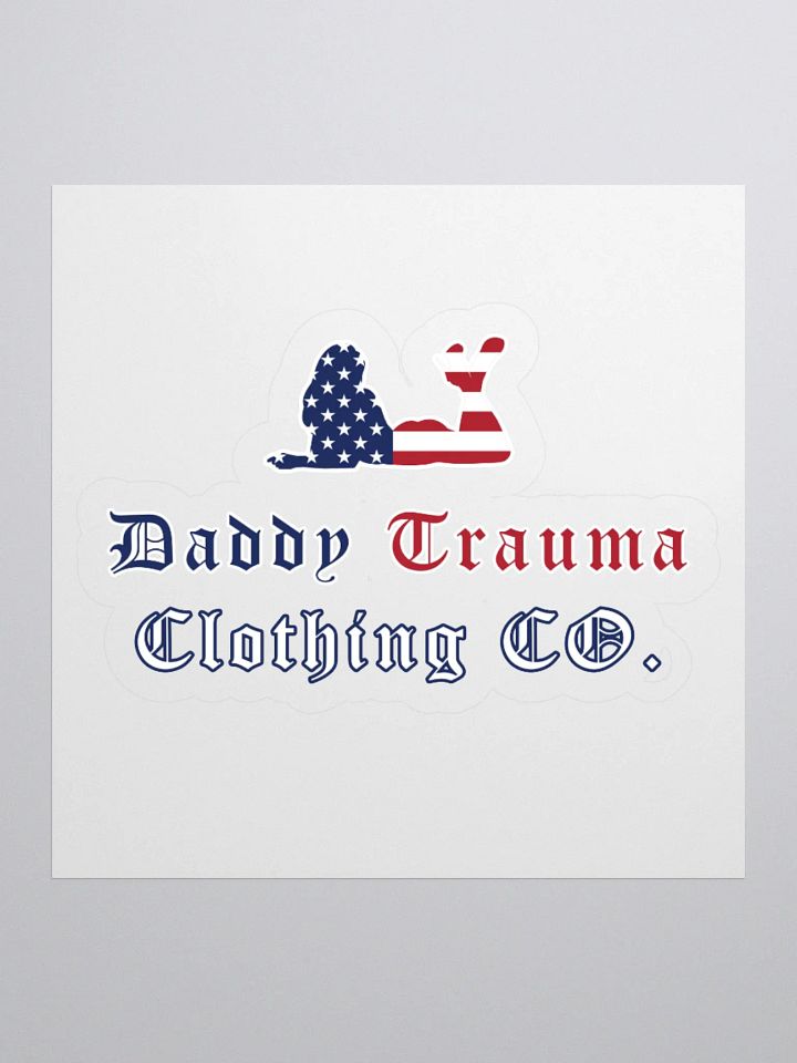 Daddy Trauma Clothing CO Sticker product image (2)