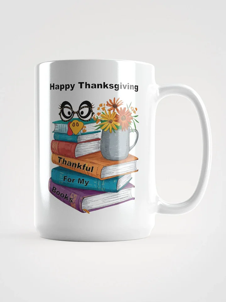 Thankful for books Tall Mug product image (1)