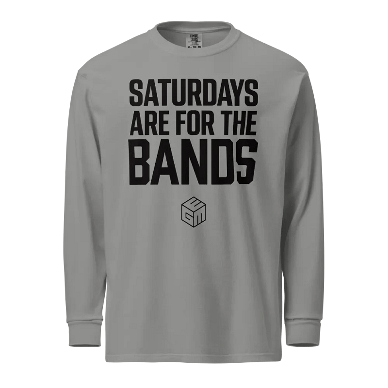 SATURDAYS Black Logo Long Sleeve