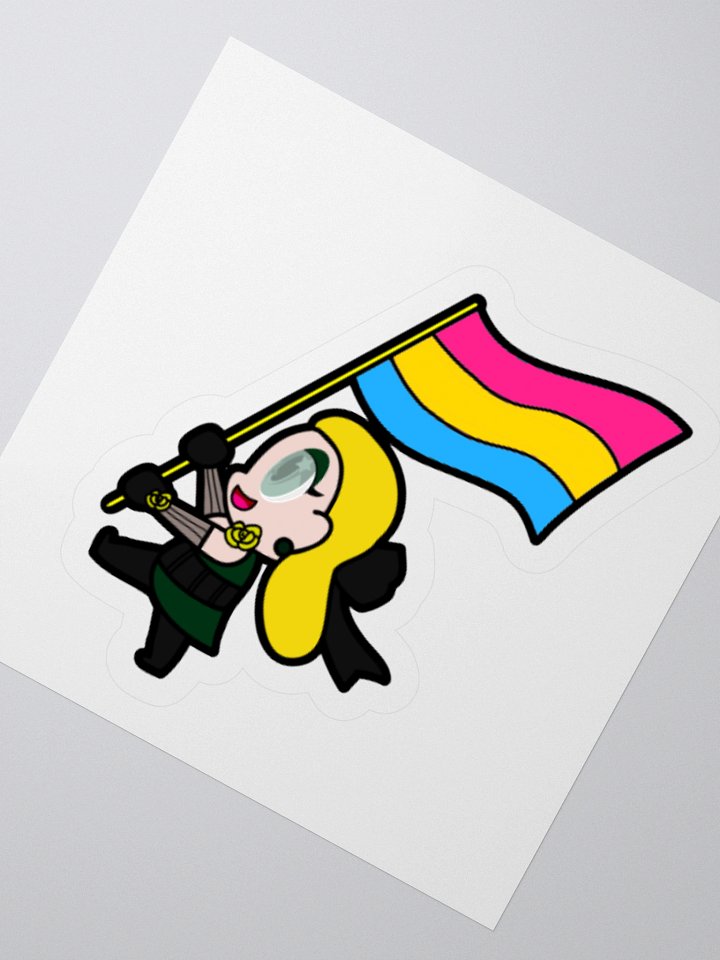Miss Will-o-Witch Pan Pride 25 sticker product image (3)