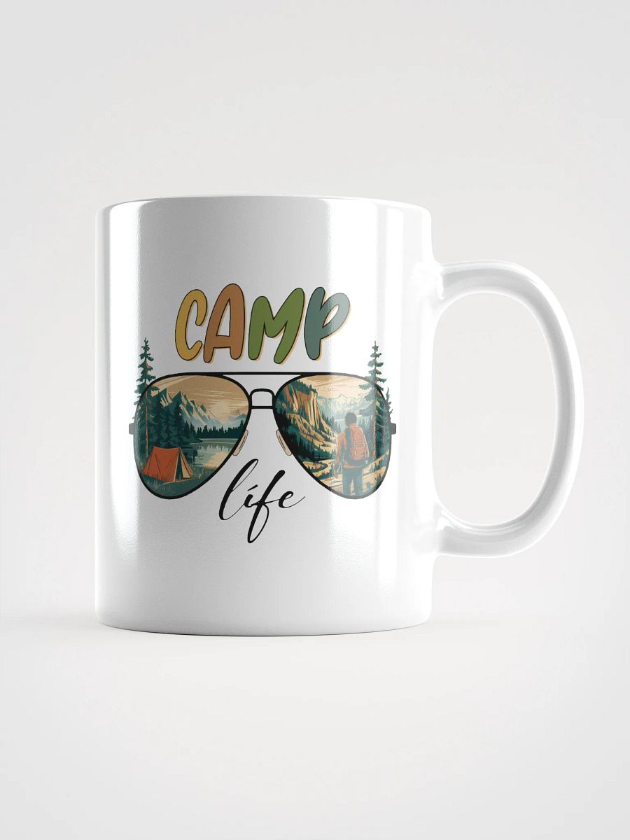 Reflective Campsite Sunglasses Mug product image (1)