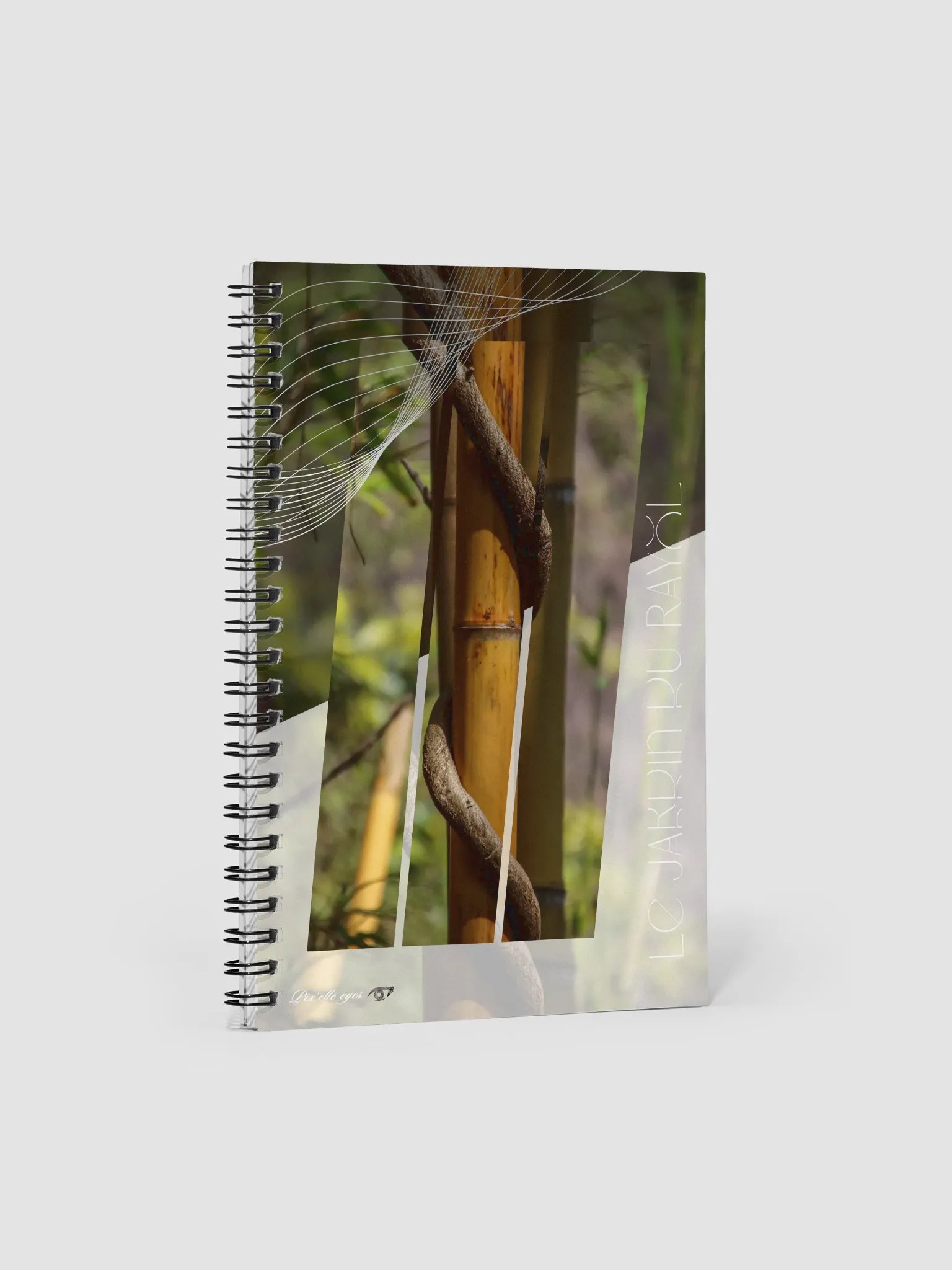 GeoGraphik Notebook – Jardin du rayol– “Asian Art” – A5 Format product image (1)