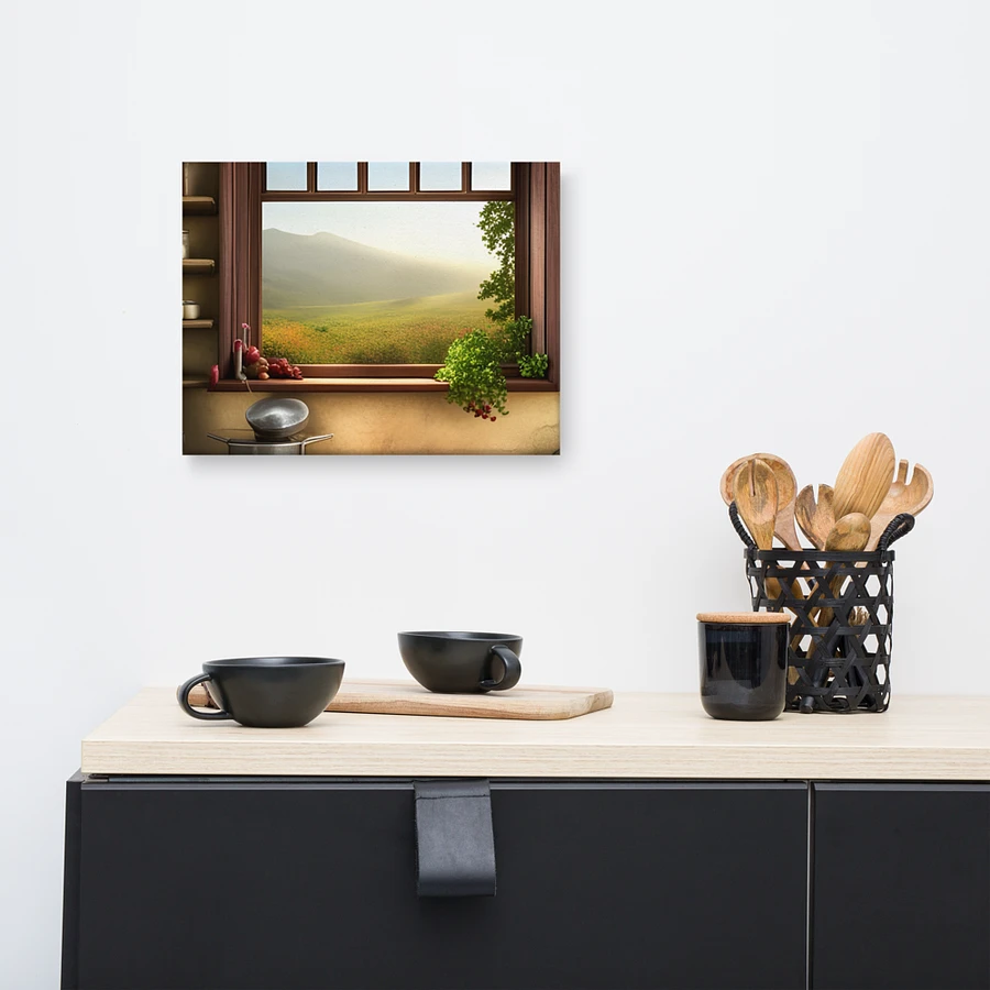 RUSTIC KITCHEN WINDOW CANVAS product image (8)