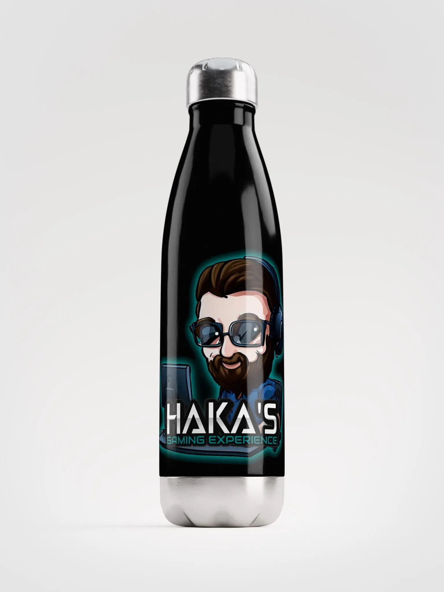 Gamer's Essential Stainless Steel Water Bottle product image (1)