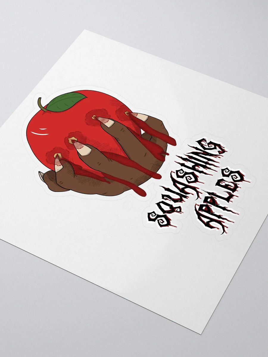 Squashing Apples Sticker product image (3)