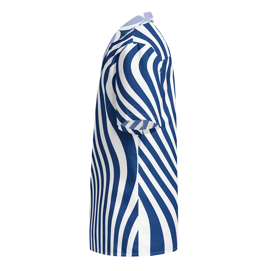 Zabu Tropical Breeze Blue Swirl Hawaiian Shirt product image (5)