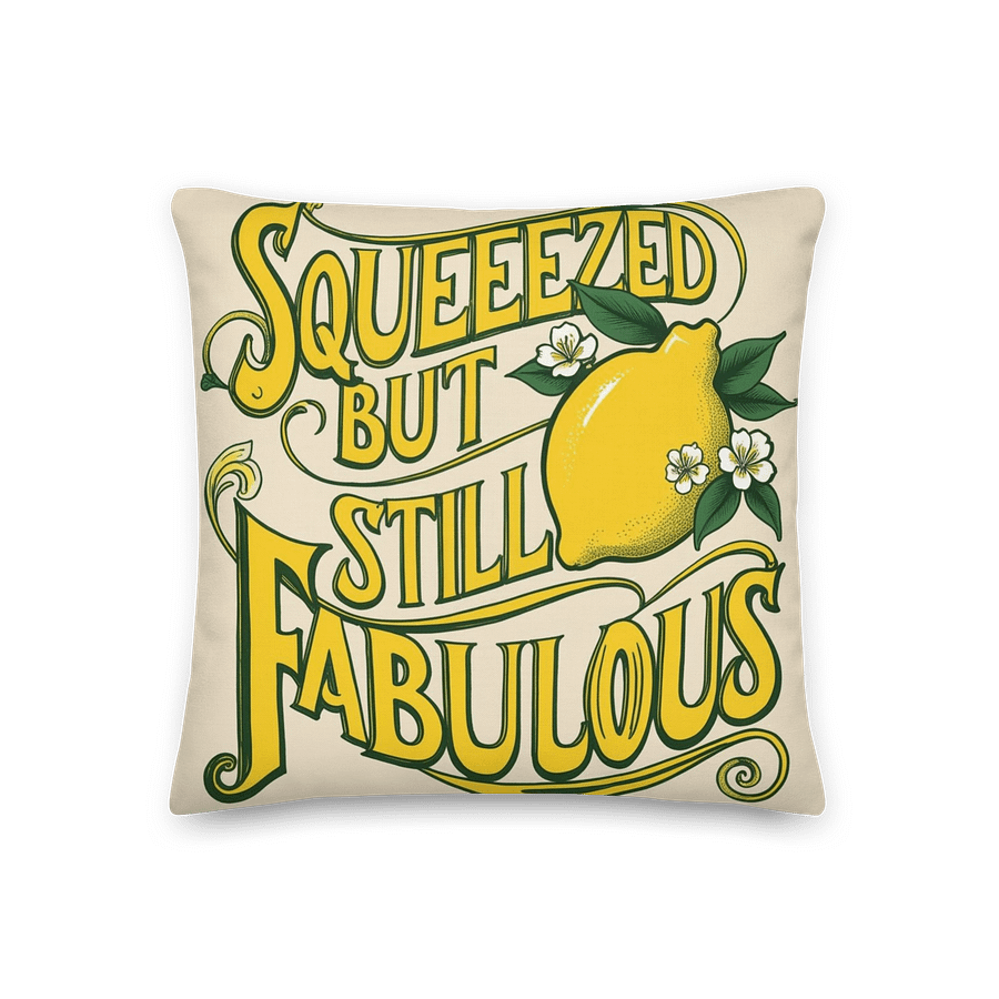 Squeeze the Day All-Over Print Premium Pillow product image (3)