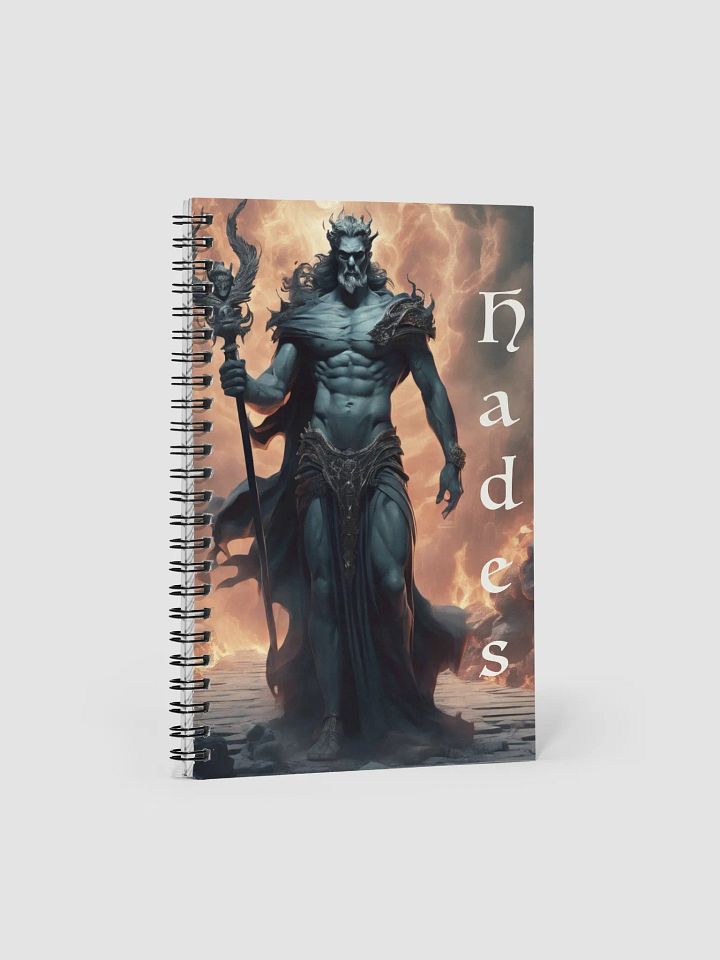 Greek God Hades Notebook product image (1)