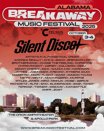 so stoked and grateful to play at @breakawayalabama’s silent disco along with a couple other bham homies! I’m bringing some h...