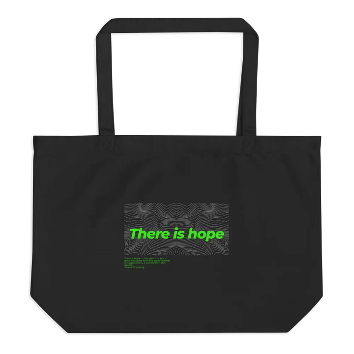 There is Hope Green Eco Tote product image (1)