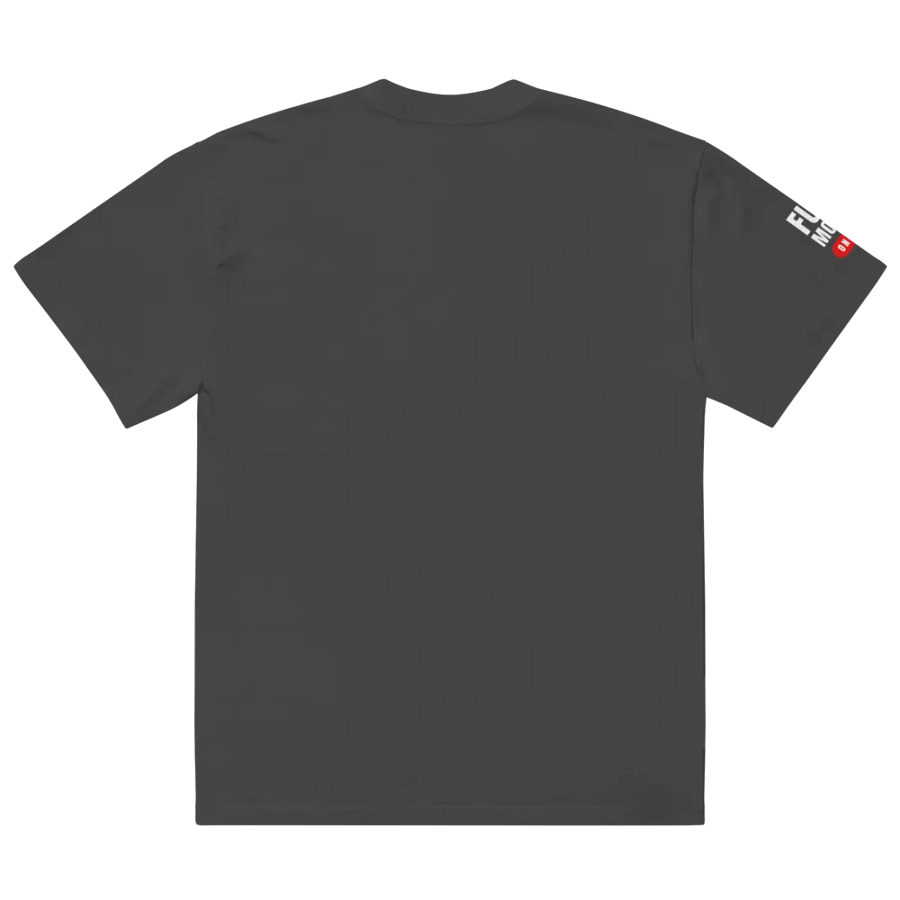 FAN MODE ON Oversized Faded T-Shirt product image (3)