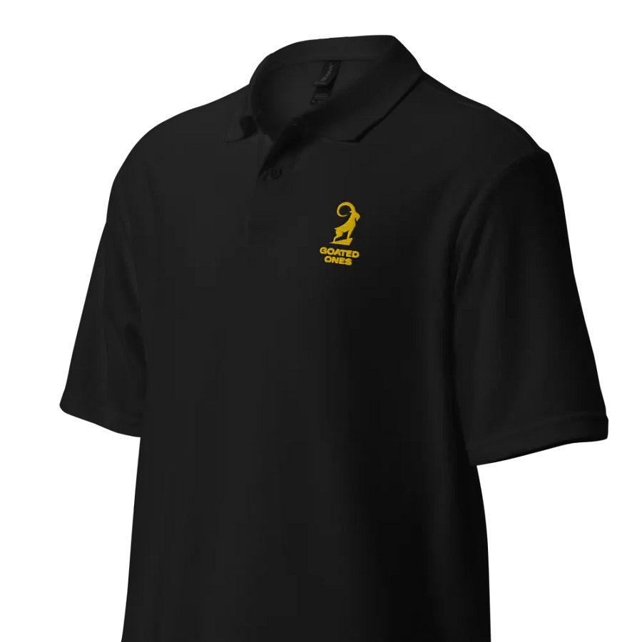 Goated Logo Polo - Gold product image (3)