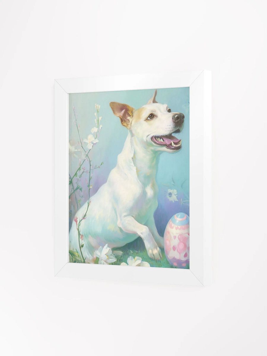 Easter Paws: Serene Dog in Flower Field product image (3)