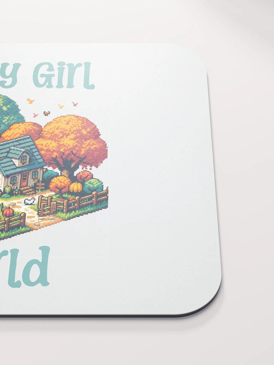 Cute & Cozy Aesthetic Cozy Girl World Mouse Pad product image (5)