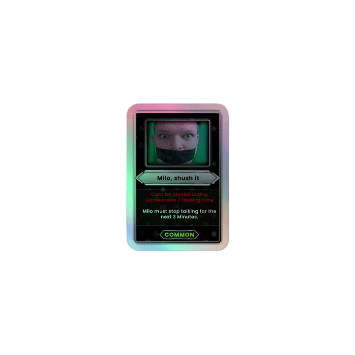 Sticky Milo Streamloot Card product image (1)