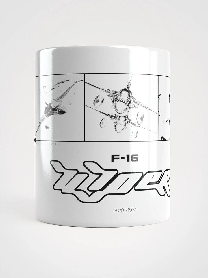 F-16 Mug (White) product image (1)