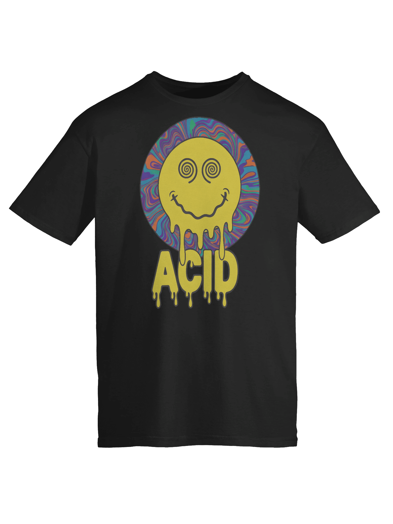 Psychedelic Acid Smiley T-Shirt product image (9)