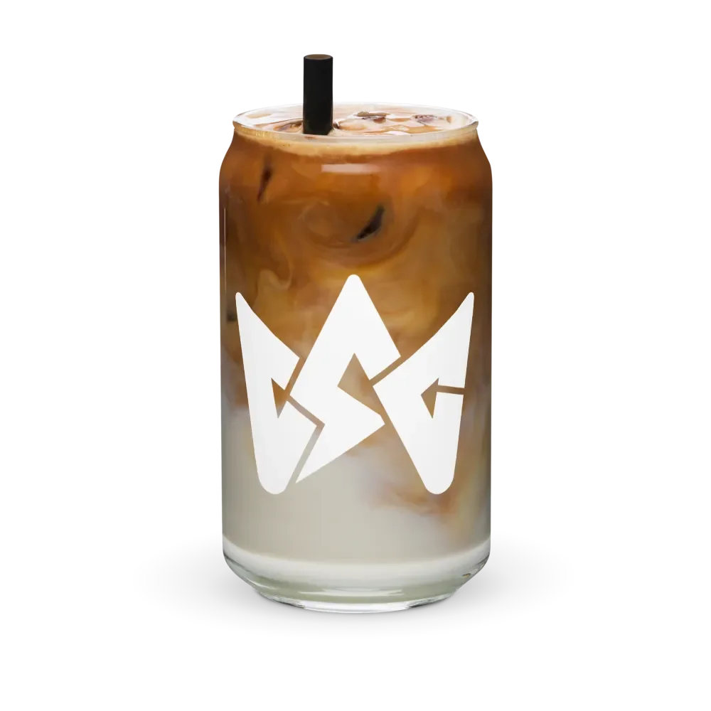 CSG Can Glass 16oz - White Logo product image (6)