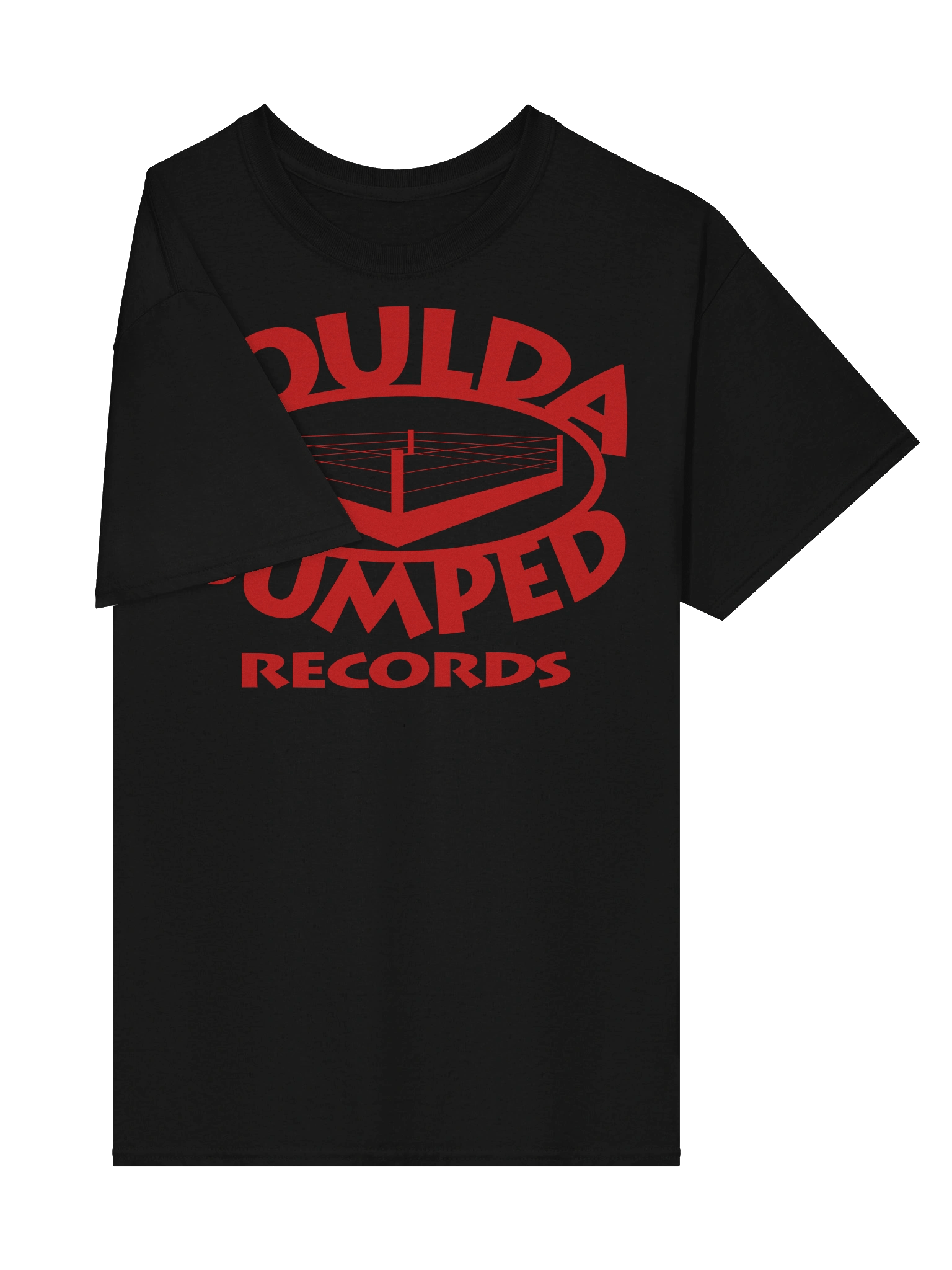Coulda Bumped Records Tee - Black/Red product image (4)