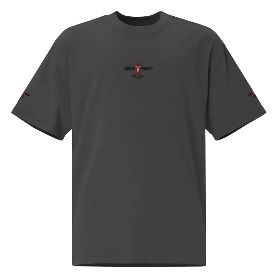 Caduceus Cross Oversized Faded Tee product image (1)