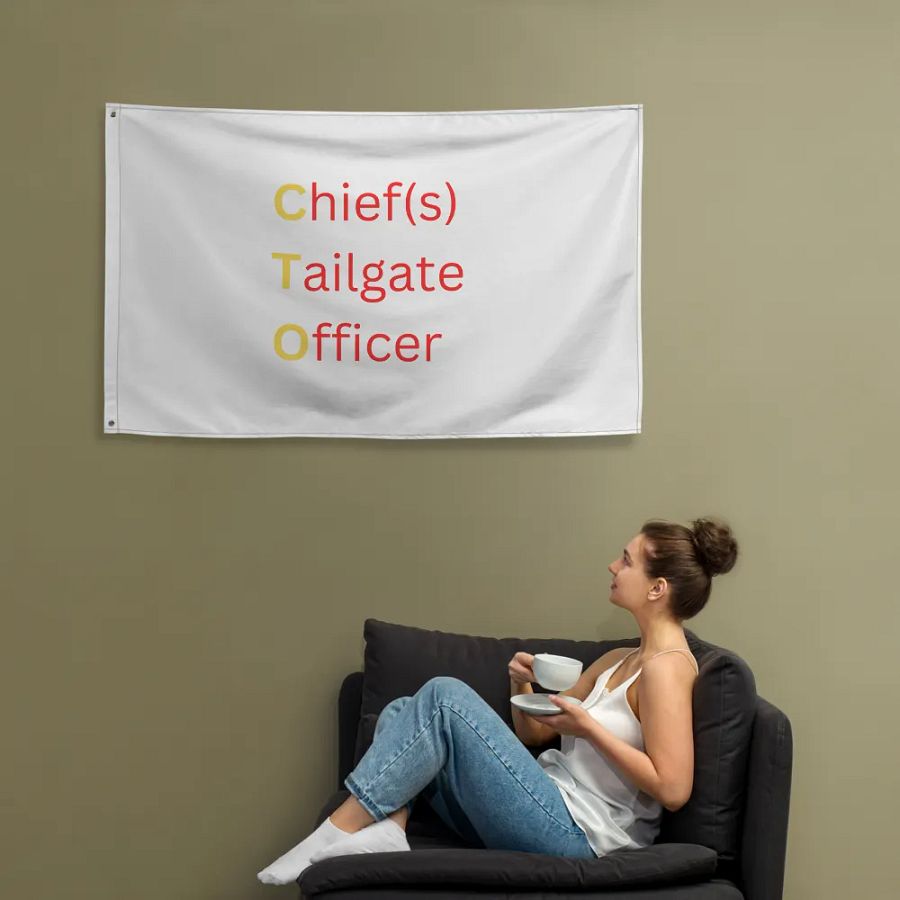 Chief(s) Tailgate Officer Flag product image (12)
