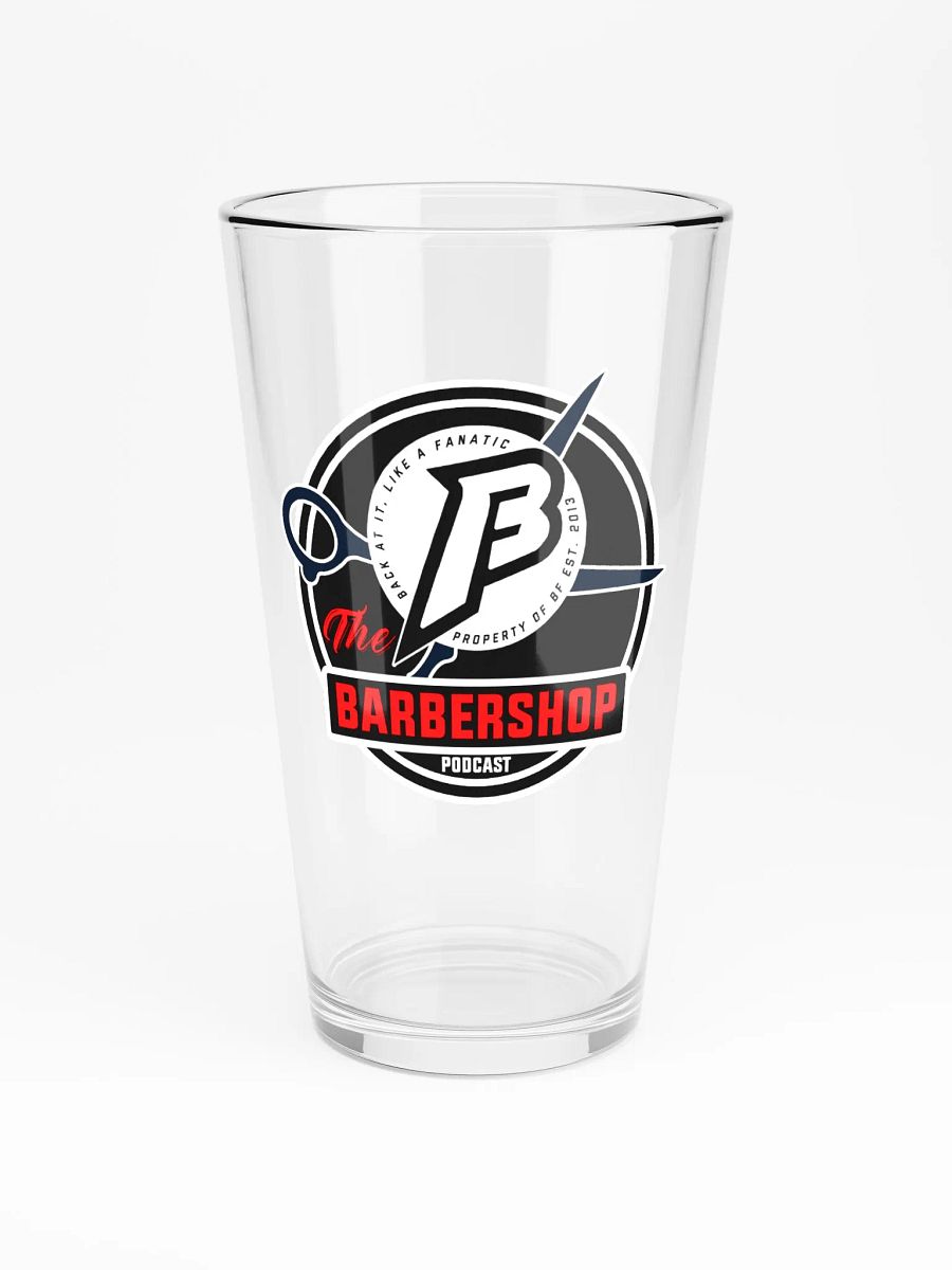 BF Barbershop Pint Glass product image (3)