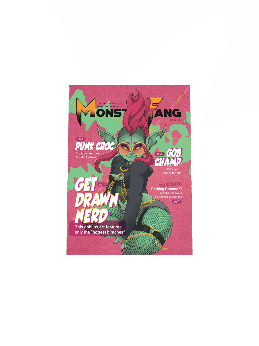 Giz Monster Fang print product image (7)