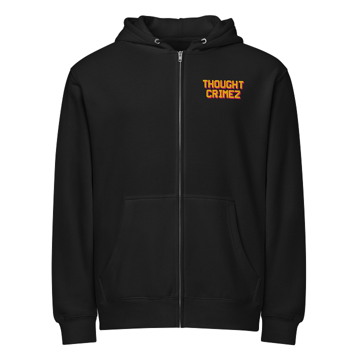 THOUGHT CRIMEZ ZIP HOODIE product image (1)