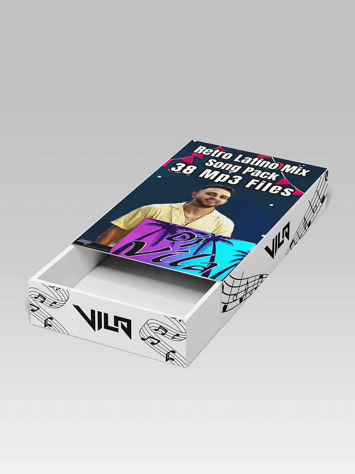 Retro Latino Mix - Song Pack/Paquete de Canciones (38 Songs/Canciones) product image (1)