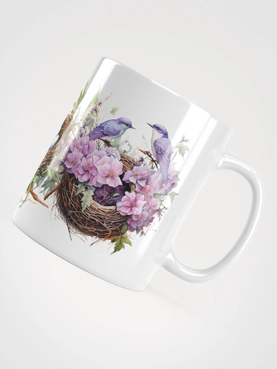 Nesting Birds Glossy Mug product image (4)